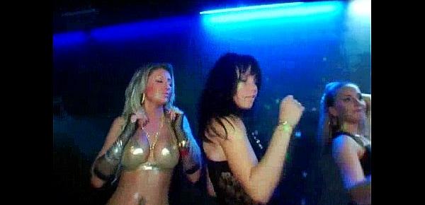  Ultra sex party in close nightclub